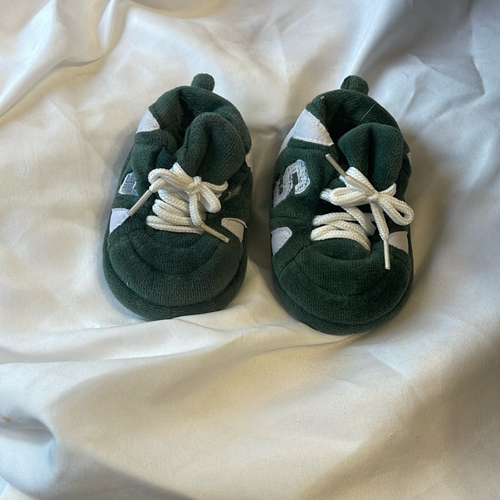 Infant Slip On Michigan State Shoes